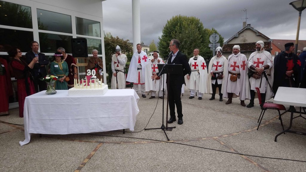 Nos membres fêtant les 30 ans de l'association